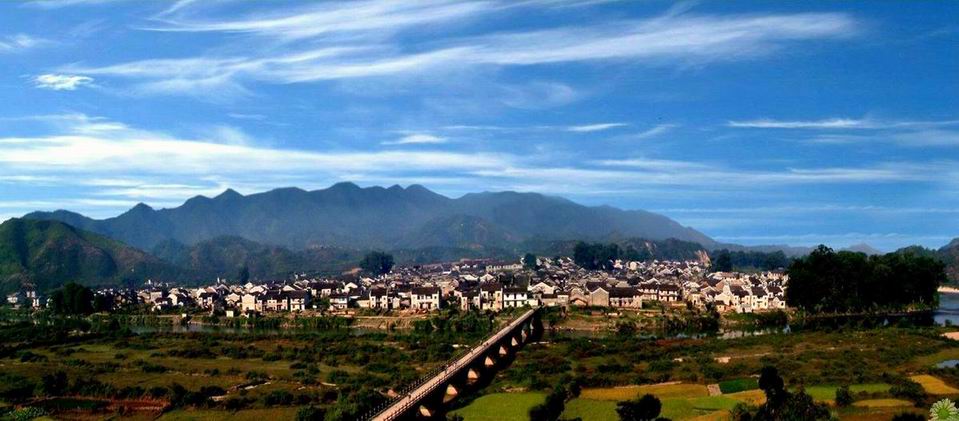 A scenic view of Fuzhou Liukengcun Gu Jianzhuqun