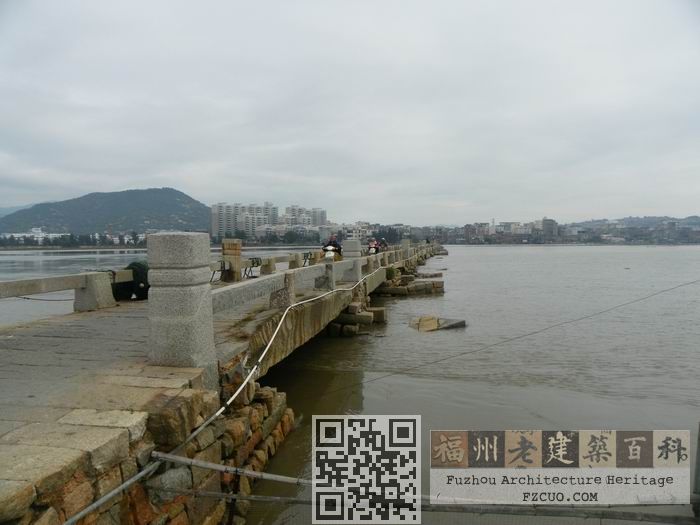 A scenic view of Fuzhou Longjiangqiao