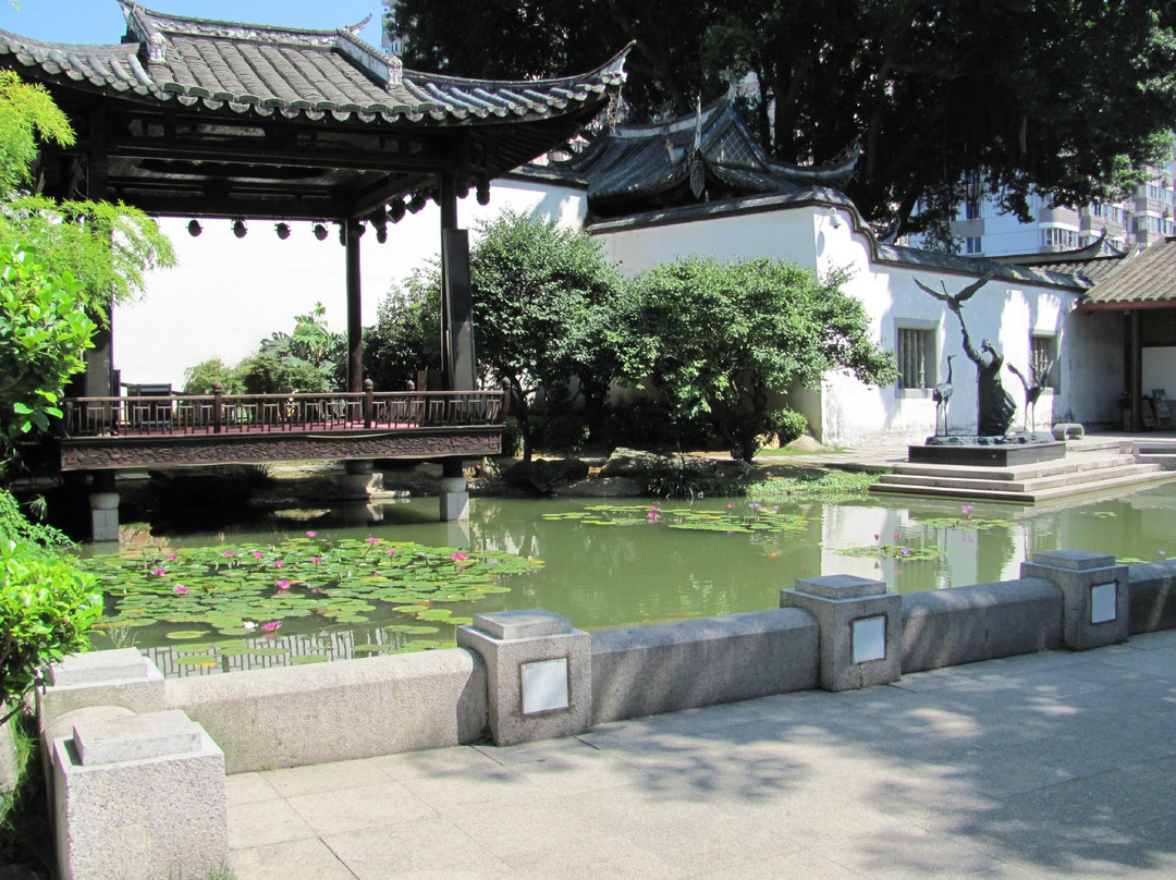A scenic view of Fuzhou Sanfangqixiang Zhuzifang Jianzhuqun