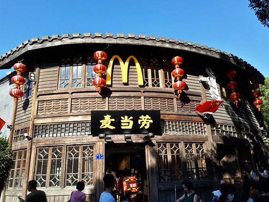 A scenic view of Fuzhou Sanfangqixiang Zhuzifang Jianzhuqun