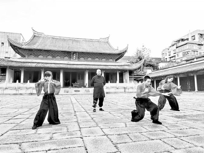 A scenic view of Fuzhou Tanshishan Yizhi