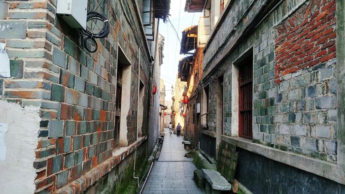 A scenic view of Fuzhou Yiqian Shiwuli Minzhai
