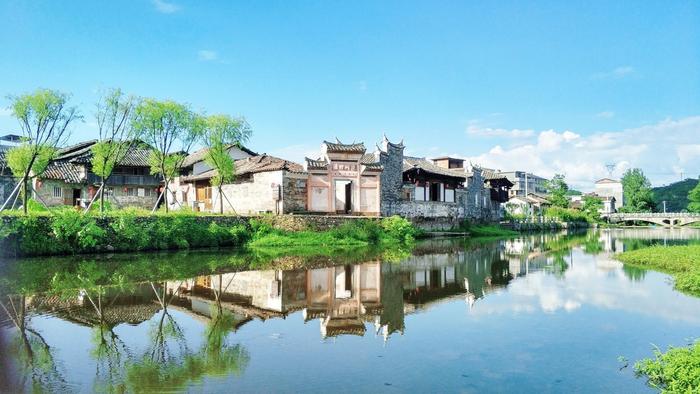 A scenic view of Fuzhou Yiqian Shiwuli Minzhai