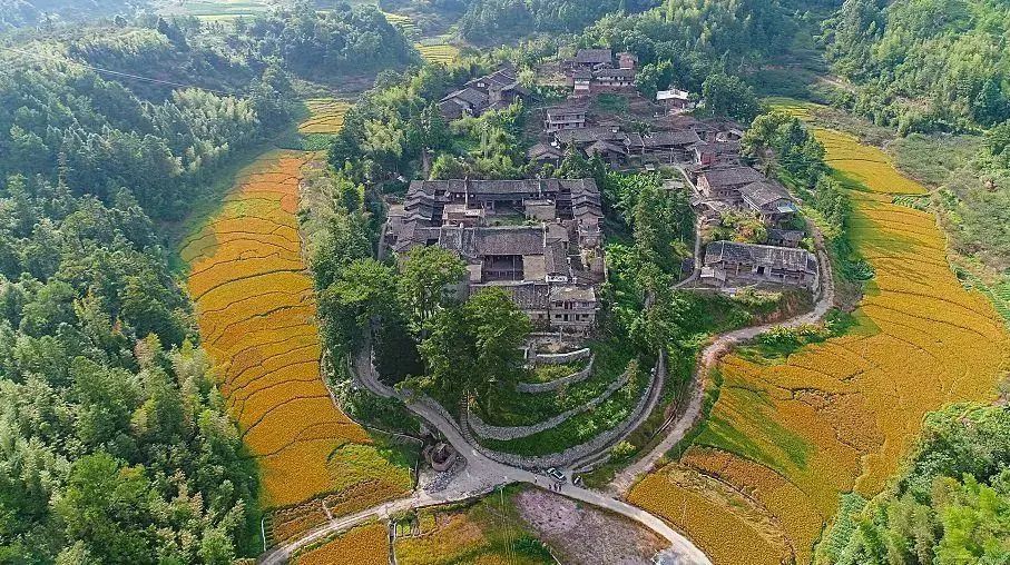 A scenic view of Fuzhou Yongtai Zhuangzhai Jianzhuqun