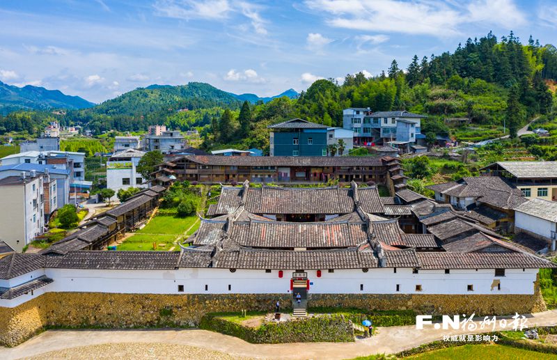 A scenic view of Fuzhou Yongtai Zhuangzhai Jianzhuqun