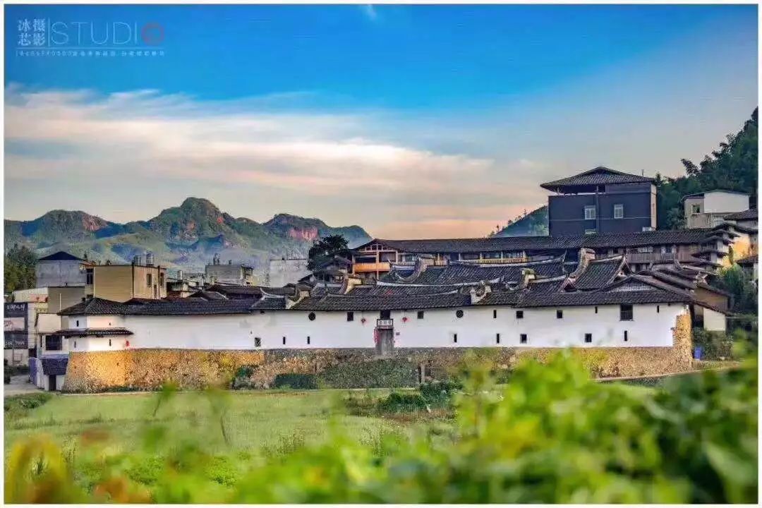 A scenic view of Fuzhou Yongtai Zhuangzhai Jianzhuqun