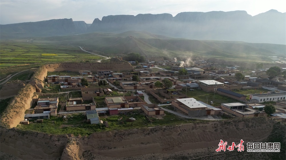 A scenic view of Gannan Bajiaocheng Chengzhi