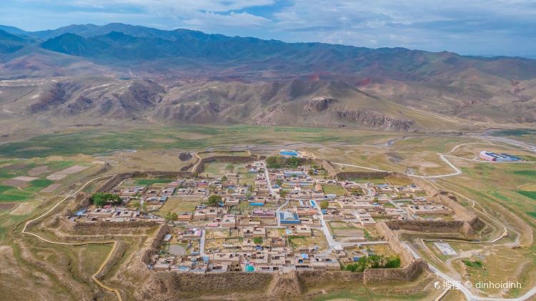 A scenic view of Gannan Bajiaocheng Chengzhi