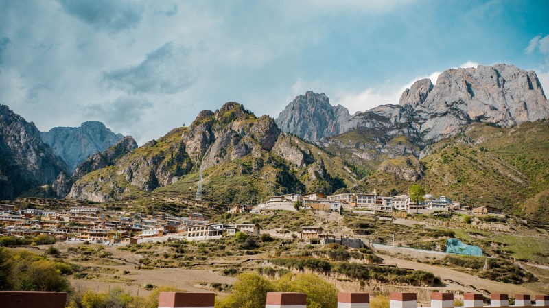 A scenic view of Gannan Galutian Dafangzi
