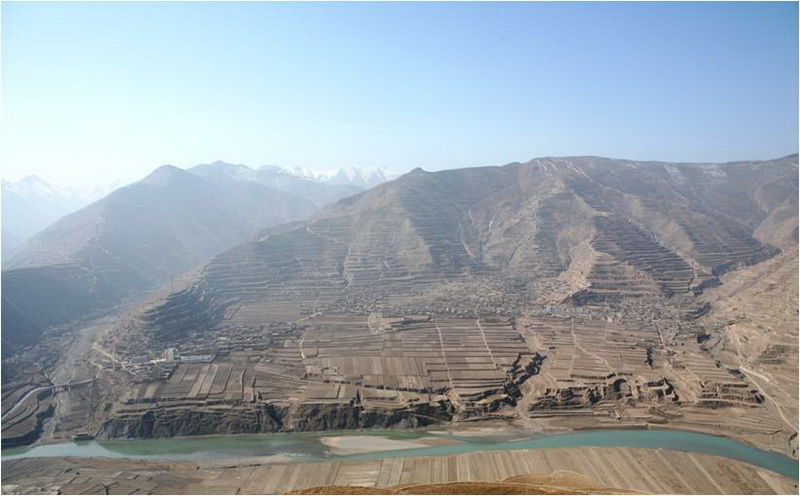 A scenic view of Gannan Mogou Yizhi