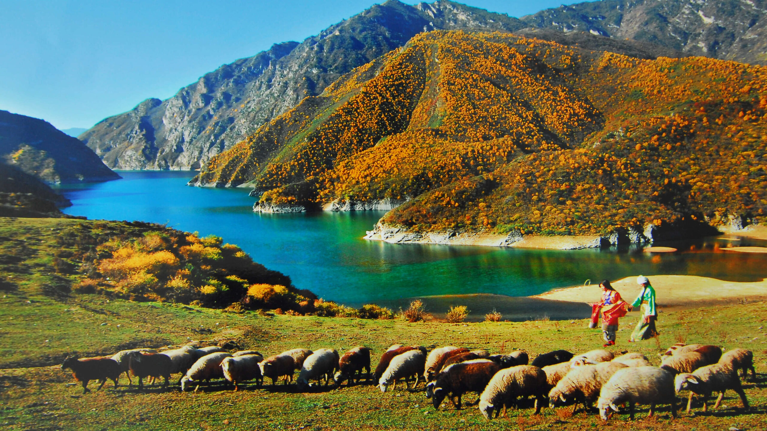 A scenic view of Gannan Rannao Yizhi