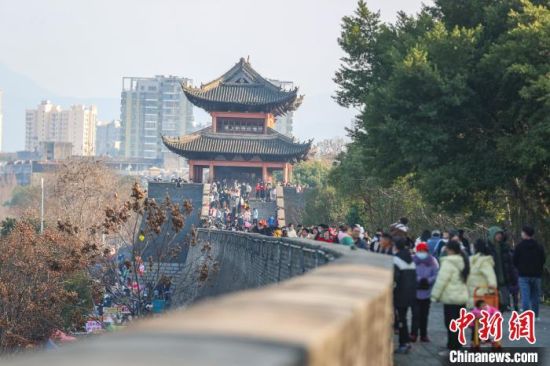 A scenic view of Ganzhou Chengqiang
