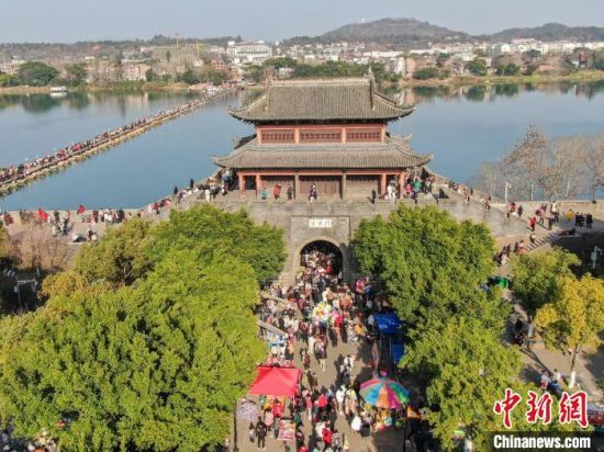 A scenic view of Ganzhou Chengqiang