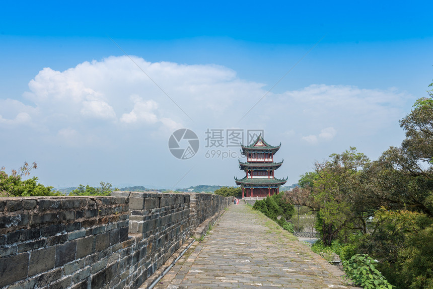 A scenic view of Ganzhou Chengqiang