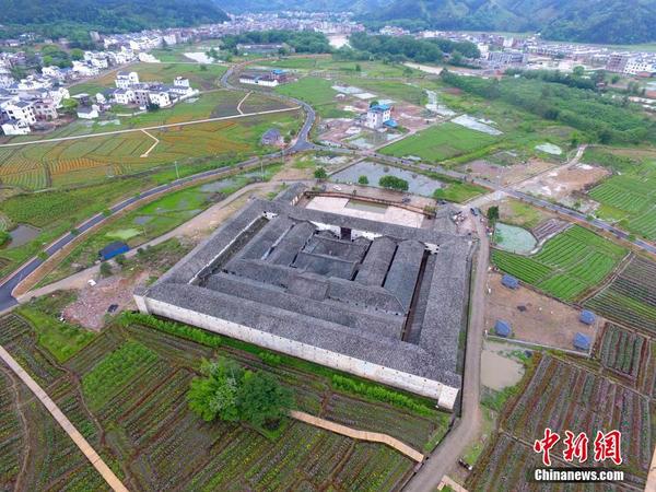 A scenic view of Ganzhou Dongshengwei