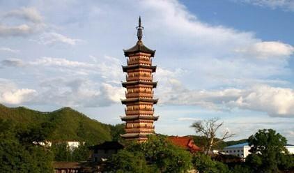 A scenic view of Ganzhou Fotao