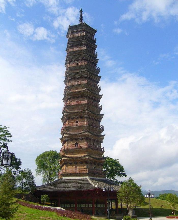 A scenic view of Ganzhou Fotao