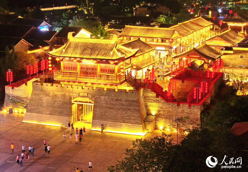 A scenic view of Ganzhou Fushou Gou