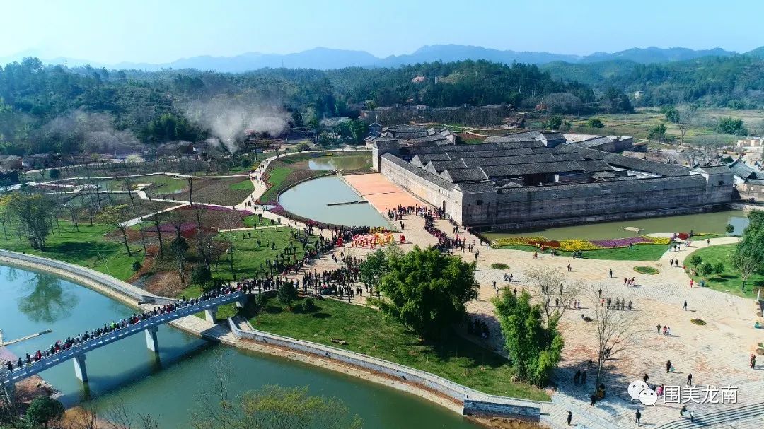 A scenic view of Ganzhou Guanxi Xinwei Yanyiwei