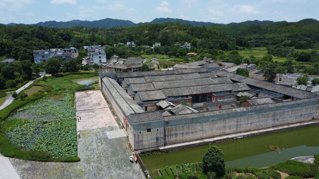 A scenic view of Ganzhou Guanxi Xinwei Yanyiwei