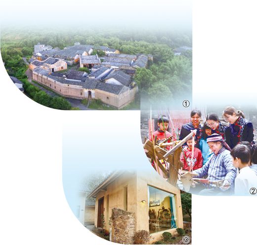 A scenic view of Ganzhou Guanxi Xinwei Yanyiwei