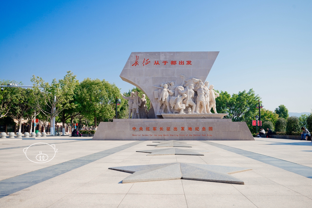 A scenic view of Ganzhou Jingtang Zhonggong Zhongyang Fenju Banshichu Jiuzhi