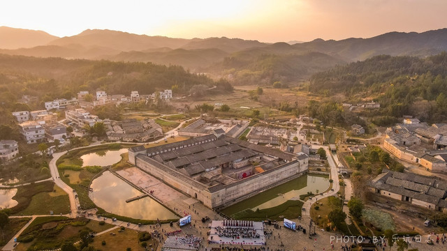 A scenic view of Ganzhou Longnan Wushiwei