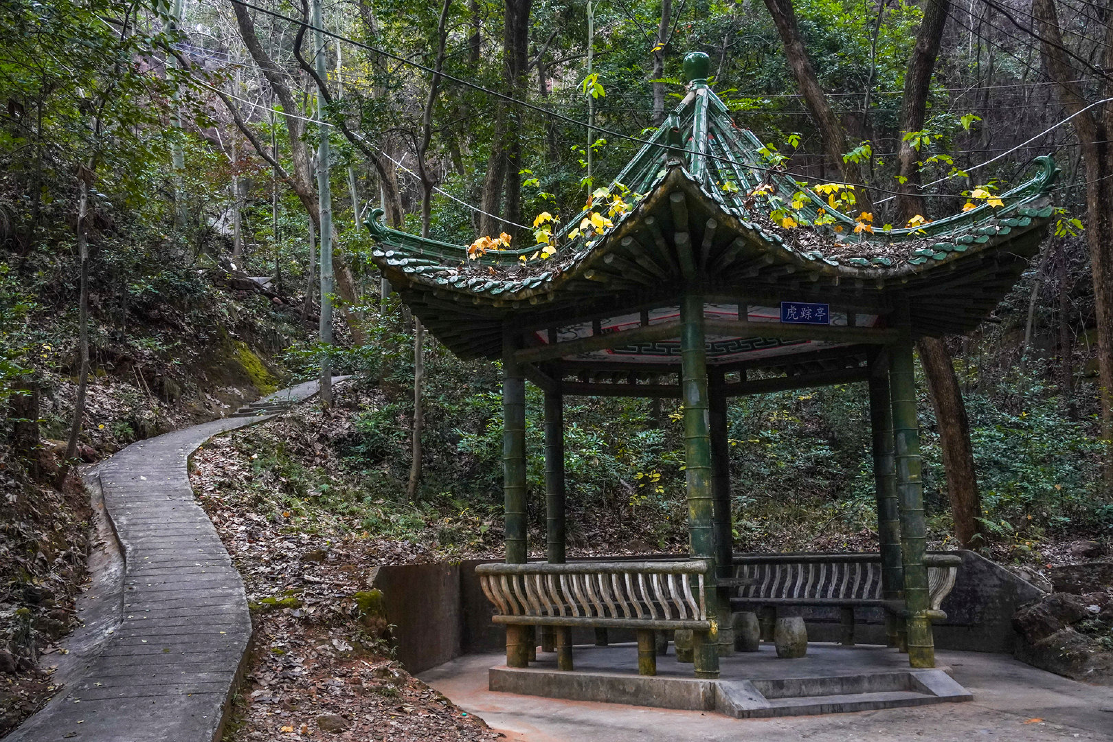 A scenic view of Ganzhou Luotianyan Shike