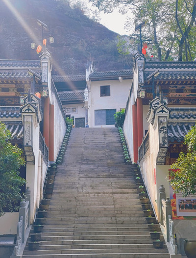 A scenic view of Ganzhou Luotianyan Shike