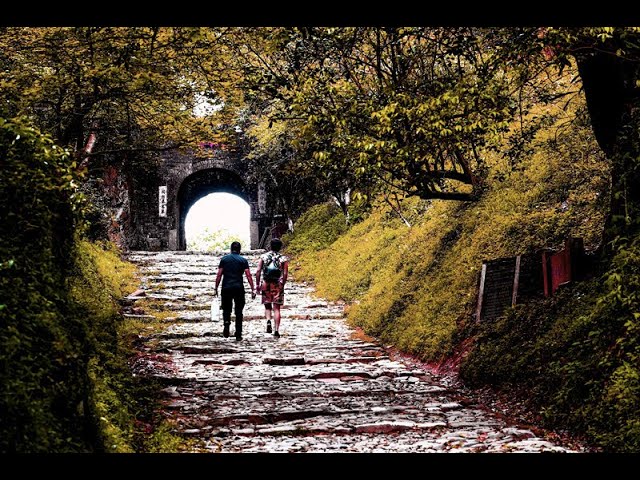 A scenic view of Ganzhou Meiguan Guyidao