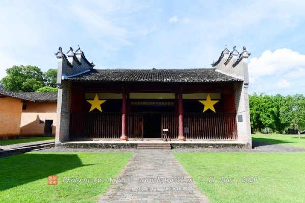 A scenic view of Ganzhou Ruijin Geming Yizhi