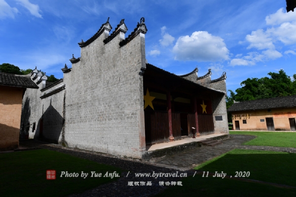A scenic view of Ganzhou Ruijin Geming Yizhi