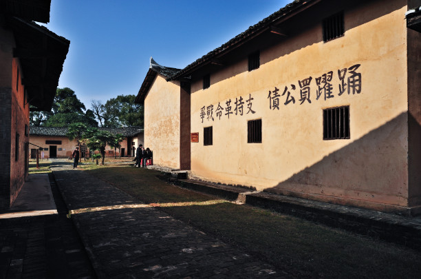 A scenic view of Ganzhou Ruijin Zhongyang Hongjun Xuexiao Jiuzhi