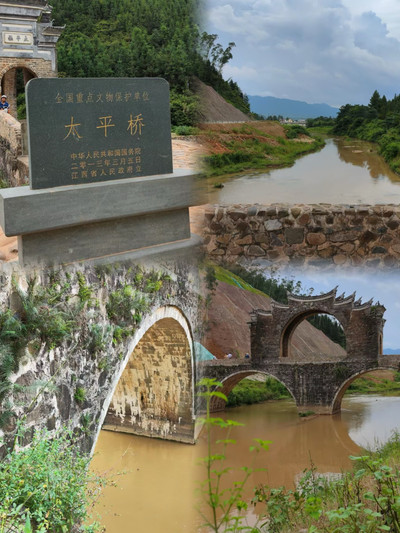 A scenic view of Ganzhou Taipingqiao