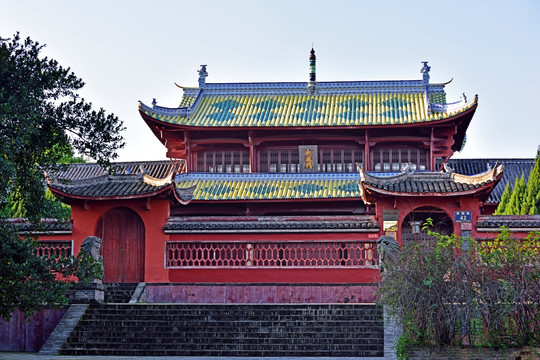 A scenic view of Ganzhou Wenmiao