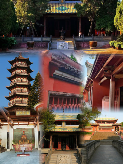 A scenic view of Ganzhou Wenmiao