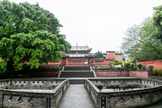 A scenic view of Ganzhou Wenmiao