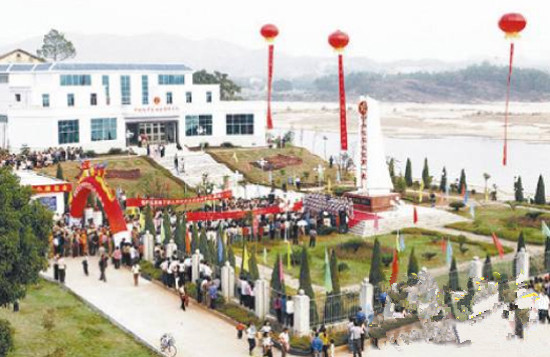 A scenic view of Ganzhou Xingguo Geming Jiuzhi