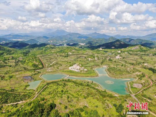 A scenic view of Ganzhou Yangjiaoshan Bao