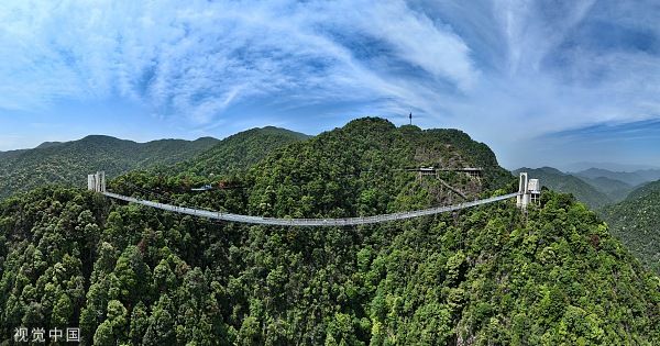 A scenic view of Ganzhou Yongzhenqiao