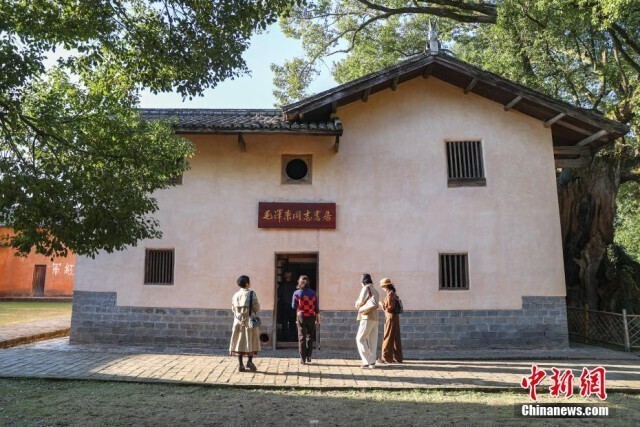 A scenic view of Ganzhou Zhonggong Suqu Zhongyangju Jiuzhi