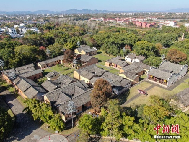 A scenic view of Ganzhou Zhonggong Suqu Zhongyangju Jiuzhi
