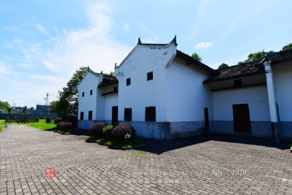 A scenic view of Ganzhou Zhonghua Suweiai Zhongyang Junshi Weiyuanhui Jiuzhi