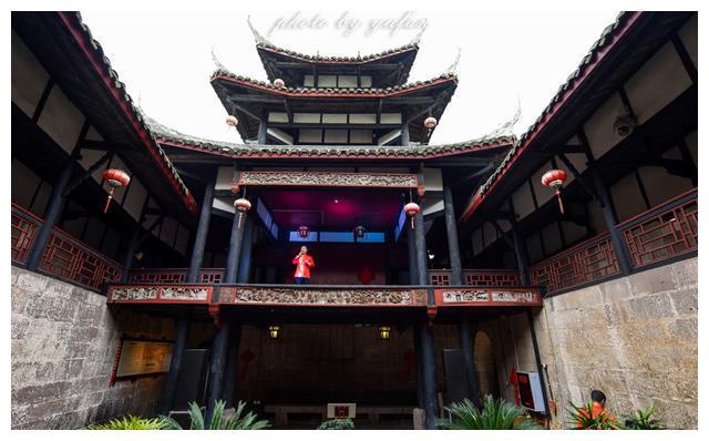 A scenic view of Guangan Baozhensai