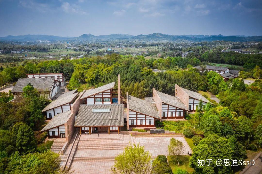 A scenic view of Guangan Dengxiaoping Guju