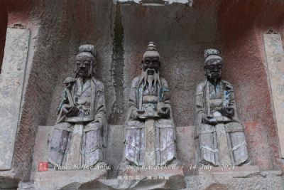 A scenic view of Guangyuan Huangzesi Moya Zaoxiang