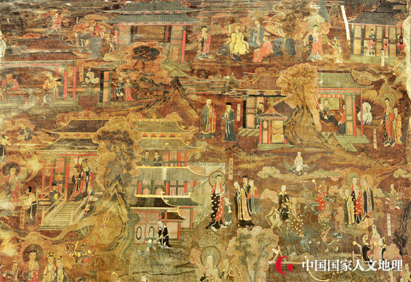A scenic view of Guangyuan Jueyuansi
