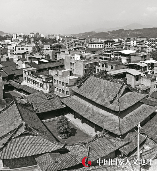 A scenic view of Guangyuan Zhongzipu Yizhi