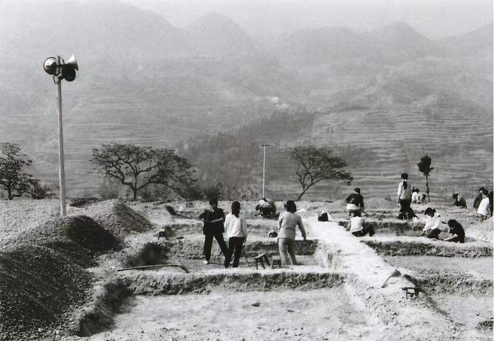 A scenic view of Guangyuan Zhongzipu Yizhi