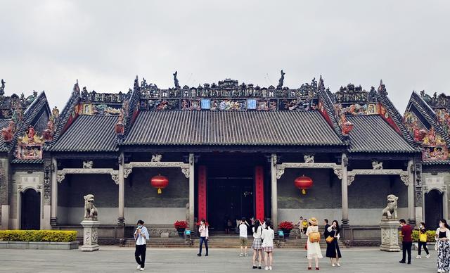 A scenic view of Guangzhou Chenjia Citang